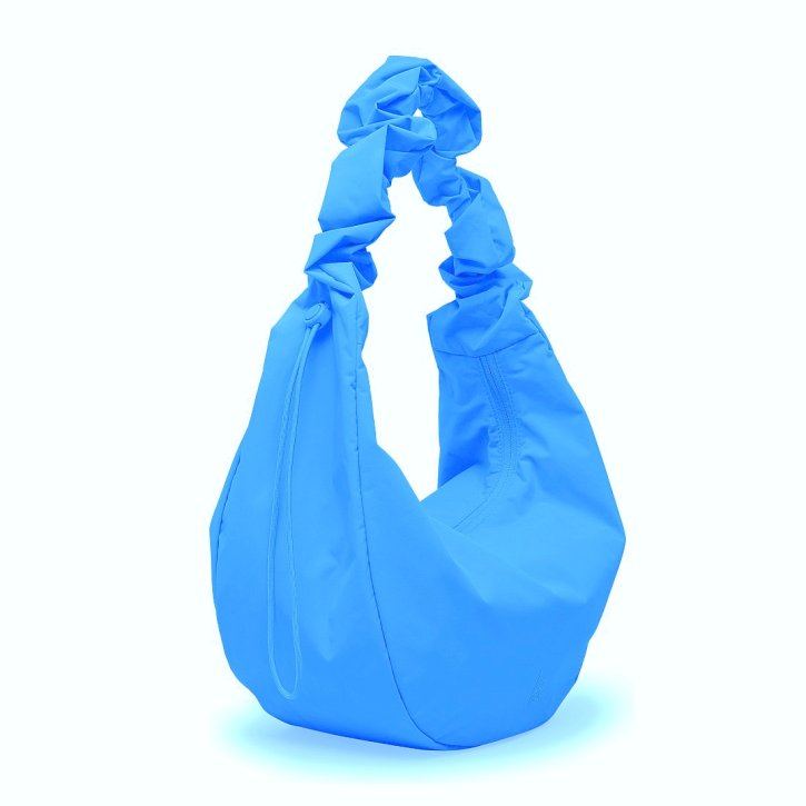 GOTBAG. Moon Bag Ruffle aqua